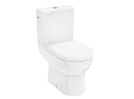 Hansgrohe GladeLake S monoblokkos kerámia WC csésze tartállyal és ülőkével AquaChannel Flush, fehér 60312450