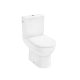 Hansgrohe GladeLake S monoblokkos kerámia WC csésze tartállyal és ülőkével AquaChannel Flush, fehér 60312450