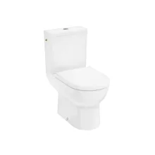   Hansgrohe GladeLake S monoblokkos kerámia WC csésze tartállyal és SoftClose ülőkével AquaChannel Flush, fehér 60313450