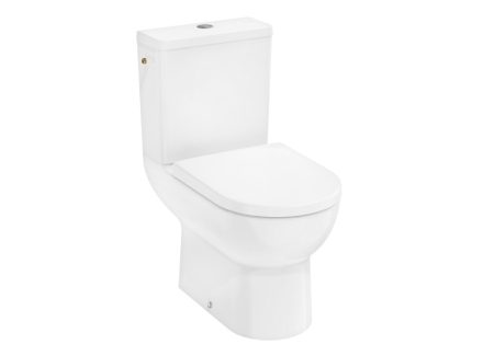 Hansgrohe GladeLake S monoblokkos kerámia WC csésze tartállyal és SoftClose ülőkével AquaChannel Flush, fehér 60313450