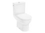 Hansgrohe GladeLake S monoblokkos kerámia WC csésze tartállyal és SoftClose ülőkével AquaChannel Flush, fehér 60313450