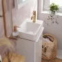 Hansgrohe Xelu Q kerámia kézmosó 360x250 mm csapfurattal és túlfolyó nélkül, jobbos/fehér 60314450