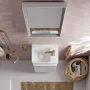 Hansgrohe Xelu Q kerámia kézmosó 360x250 mm csapfurattal és túlfolyó nélkül, jobbos/fehér 60314450