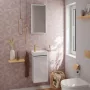 Hansgrohe Xelu Q kerámia kézmosó 360x250 mm csapfurattal és túlfolyó nélkül, balos/fehér 60315450