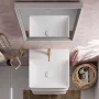 Hansgrohe Xelu Q kerámia kézmosó 500x480 mm csapfurattal és túlfolyó nélkül, fehér 60316450