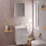 Hansgrohe Xelu Q kerámia kézmosó 500x480 mm csapfurattal és túlfolyó nélkül, fehér 60316450