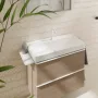 Hansgrohe Xelu Q kerámia mosdókagyló 800x480 mm csapfurattal és túlfolyó nélkül, fehér 60318450