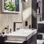 Hansgrohe Xelu Q kerámia mosdókagyló 800x480 mm 2 csapfurattal és túlfolyó nélkül, jobbos/fehér 60319450