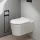 Hansgrohe EluPura S fali kerámia WC csésze AquaHelix Flush öblítéssel, fehér 60343450