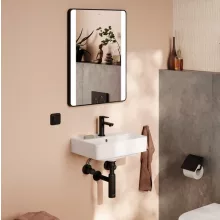   Hansgrohe Xanuia Q kerámia kézmosó 45x34 cm csapfurattal és túlfolyóval SmartClean, fehér 61007450