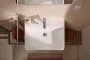 Hansgrohe Xanuia Q kerámia mosdó 60x48 cm csapfurattal és túlfolyóval SmartClean, fehér 61010450