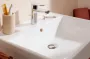 Hansgrohe Xanuia Q kerámia mosdó 60x48 cm csapfurattal és túlfolyóval SmartClean, fehér 61010450