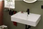 Hansgrohe Xanuia Q kerámia mosdó 65x48 cm csapfurattal és túlfolyóval SmartClean, fehér 61011450