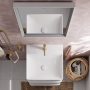 Hansgrohe Xelu Q kerámia kézmosó 500x480 csapfurattal, túlfolyó nélkül, SmartClean 61012450