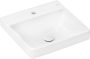 Hansgrohe Xelu Q Pultra ültethetö kerámia kézmosó 500x480 csapfurattal, SmartClean 61014450