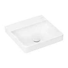   Hansgrohe Xelu Q Pultra ültethetö kerámia kézmosó 500x480 túlfolyó és csapfurat nélkül, SmartClean 61015450
