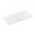 Hansgrohe Xelu Q Pultra ültetett kerámia mosdó 100x48 cm, csapfurat és túlfolyó nélkül, SmartClean 61041450
