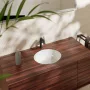 Hansgrohe Xuniva S Munkalap alá szerelhető mosdótál 40x40 cm csaplyuk és túlfolyóval, SmartClean 61046450