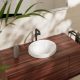 Hansgrohe Xuniva S Pultba süllyesztett mosdókagyló 40x40 túlfolyóval, SmartClean 61054450