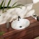 Hansgrohe Xuniva U Pultba süllyesztett mosdókagyló 550x450 csapfurattal és túlfolyóval, SmartClean 61064450