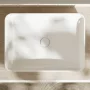 Hansgrohe Xuniva Q Kerámia mosdó 550x400 csapfurat és túlfolyó nélkül, SmartClean 61075450