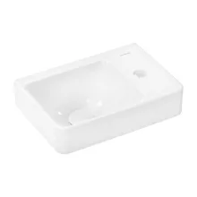   Hansgrohe Xelu Q kézmosó 360x250 jobbos csaplyukkal és SmartClean bevonattal, fehér 61084450
