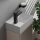 Hansgrohe Xevolos E kerámia mosdó 36x25 cm csaplyukkal és túlfolyó nélkül, SmartClean, balos/fehér 61087450