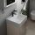 Hansgrohe Xevolos E kerámia kézmosó 50x48 cm csaplyukkal és túlfolyó nélkül, SmartClean, fehér 61088450