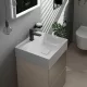 Hansgrohe Xevolos E kerámia kézmosó 50x48 cm csaplyukkal és túlfolyó nélkül, SmartClean, fehér 61088450