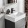 Hansgrohe Xevolos E kerámia mosdó 60x48 cm csaplyukkal és túlfolyó nélkül, SmartClean, fehér 61092450