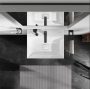 Hansgrohe Xevolos E kerámia mosdó 60x48 cm csaplyukkal és túlfolyó nélkül, SmartClean, fehér 61092450