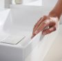 Hansgrohe Xevolos E kerámia mosdó 60x48 cm csaplyukkal és túlfolyó nélkül, SmartClean, fehér 61092450