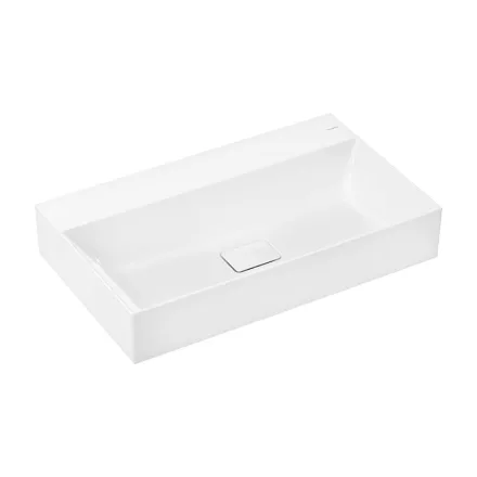 Hansgrohe Xevolos E kerámia mosdó 80x48 cm csapfurat és túlfolyó nélkül, SmartClean, fehér 61097450