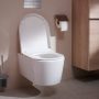 Hansgrohe EluPura S Fali kerámia WC 540 perem nélküli AquaHelix Flush, SmartClean bevonattal 61114450