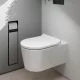Hansgrohe EluPura S fali kerámia WC AquaHelix öblítési technológiával és SoftClose ülőkével, fehér 61115450