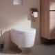 Hansgrohe EluPura S fali kerámia WC AquaFall öblítési technológiával és SoftClose ülőkével, fehér 61119450