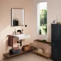 Hansgrohe Xanuia Q kerámia mosdó 70x48 cm, csaplyuk és túlfolyó nélkül SmartClean, fehér 61135450