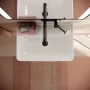 Hansgrohe Xanuia Q kerámia mosdó 55x48 cm túlfolyóval és csapfurat nélkül SmartClean, fehér 61146450
