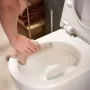 Hansgrohe EluPura Original S monoblokkos WC SmartClean bevonattal SoftClose WC ülőkével és tartállyal, fehér 61166450