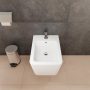 Hansgrohe EluPura Original Q fali kerámia bidé csaplyukkal és túlfolyóval, SmartClean, fehér 61172450