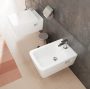 Hansgrohe EluPura Original Q fali kerámia bidé csaplyukkal és túlfolyóval, SmartClean, fehér 61172450
