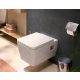 Hansgrohe EluPura Original Q fali kerámia WC szett Soft-Close fedéllel, SmartClean, fehér 61182450