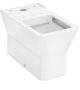 Hansgrohe EluPura Original Q padlón álló szögletes kerámia WC csésze vario kifolyással, HygieneEffect, fehér  62014450
