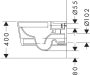 Hansgrohe EluPura Original Q fali kerámia WC AquaChannel Flush technológiával, HygieneEffect, fehér 62018450