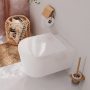 Hansgrohe EluPura S fali kerámia WC szett AquaFall Flush, SoftClose ülőkével gyorskioldó funkcióval HygieneEffect 62021450