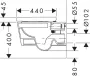 Hansgrohe EluPura Q perem nélküli fali WC szett SoftClose ülőkével, HygieneEffect bevonattal, fehér 62023450