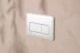 Hansgrohe iFrame Original Q nyomólap kettős öblítéshez, fehér 66001450