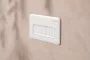 Hansgrohe iFrame Original Q nyomólap kettős öblítéshez, matt fehér 66001700