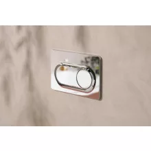   Hansgrohe iFrame Original S Öblítőlap 2 mennyiséges öblítéshez, króm 66002000