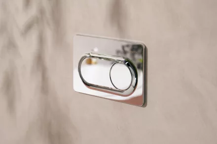 Hansgrohe iFrame Original S Öblítőlap 2 mennyiséges öblítéshez, króm 66002000
